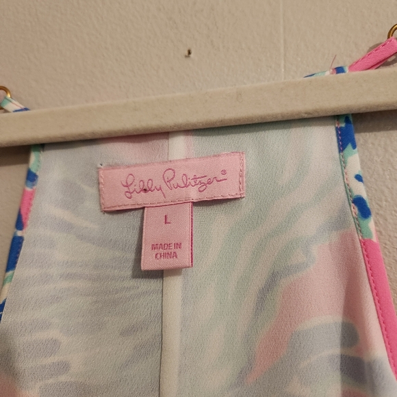 Stunning Lilly Pulitzer 100% Silk Slip Dress – Like NEW! - Picture 4 of 12